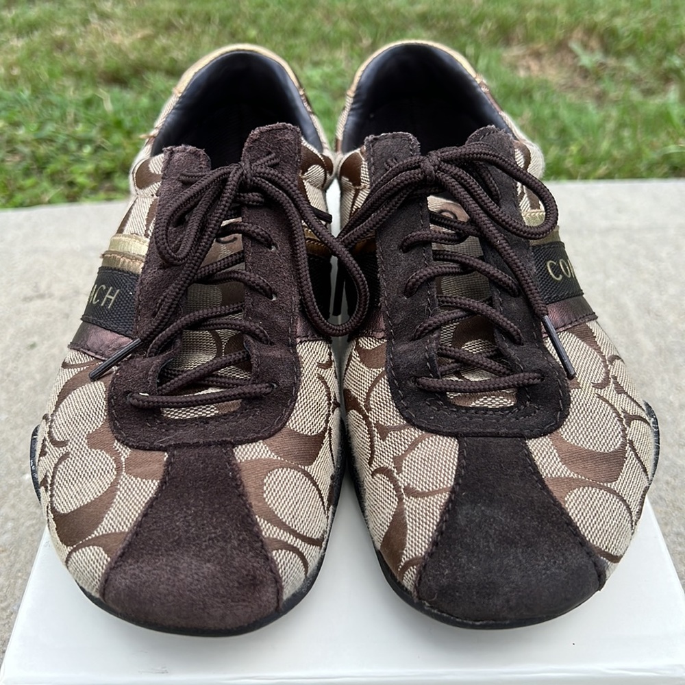 Coach Jayme Brown Signature Sneakers - Picture 3 of 11